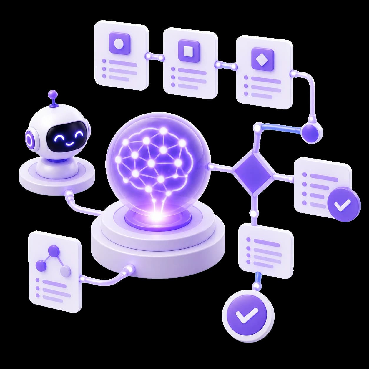 Violet reasoning engine with decision path nodes
