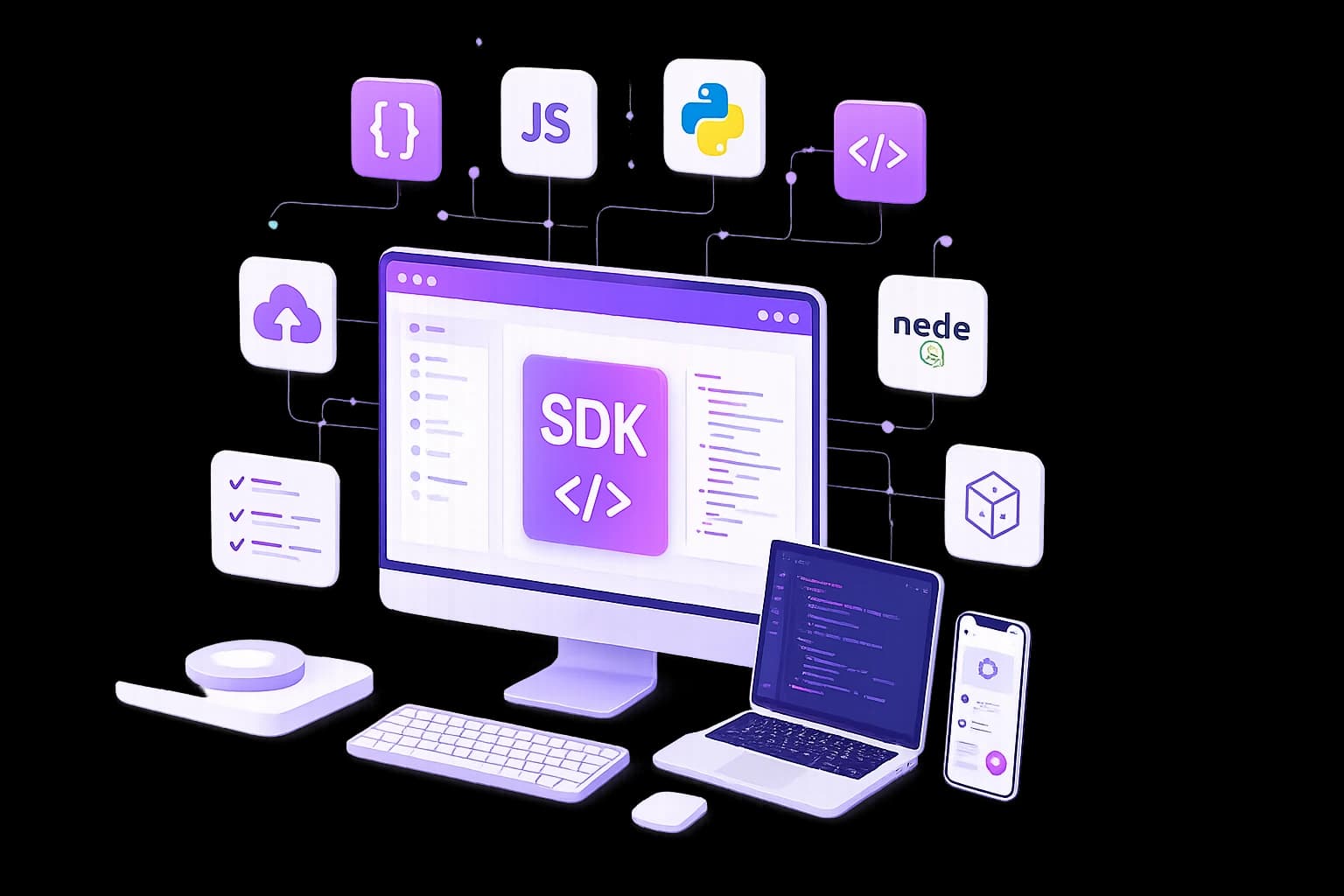 Manabgro SDKs for multiple languages and platforms